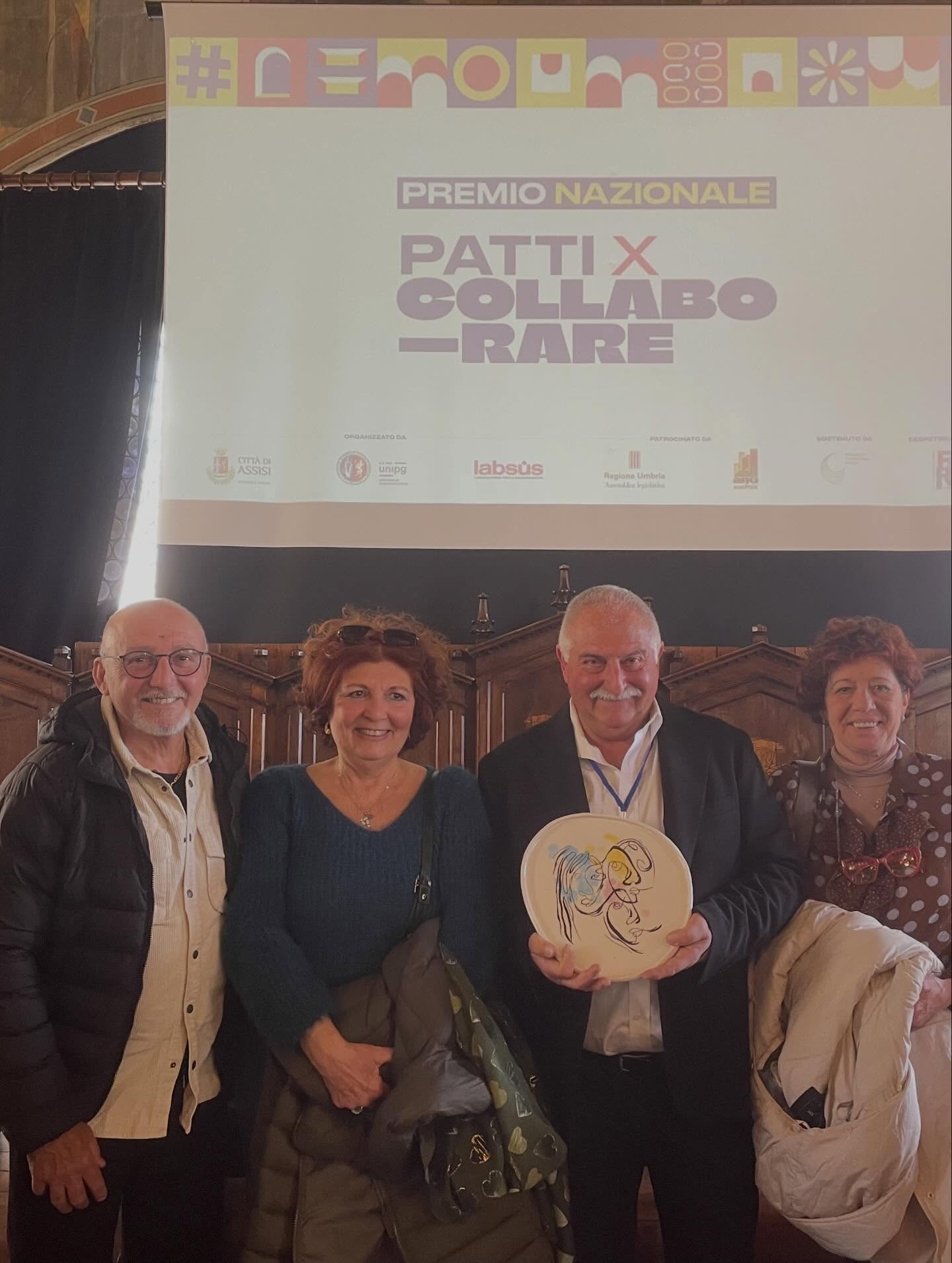 Orgoglio labronico ad Assisi: Reset vince il premio nazionale al 2° Festival sui Patti di Collaborazione
